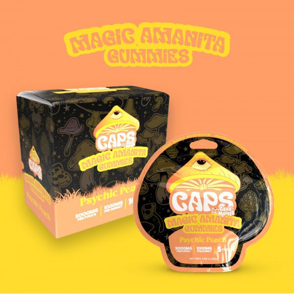 CAPS MUSHROOM GUMMIES 5000MG/5CT/10PK